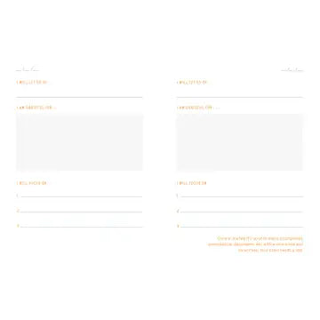 Two Minute Mornings Journal