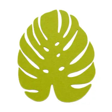 Monstera Leaf Merino Wool Trivet