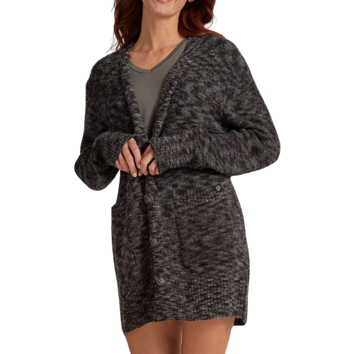 Bamboo Plush Button-Up Cardigan