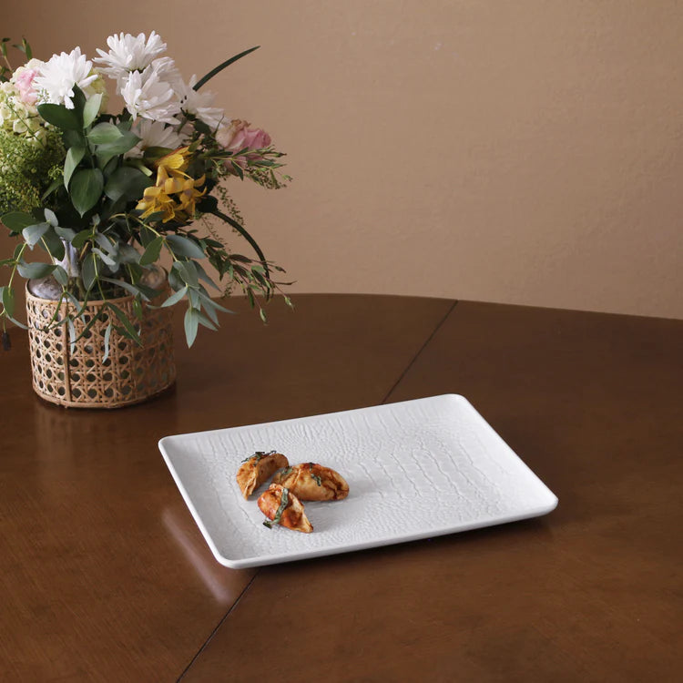 VIDA Croc Med Rect Tray (White)