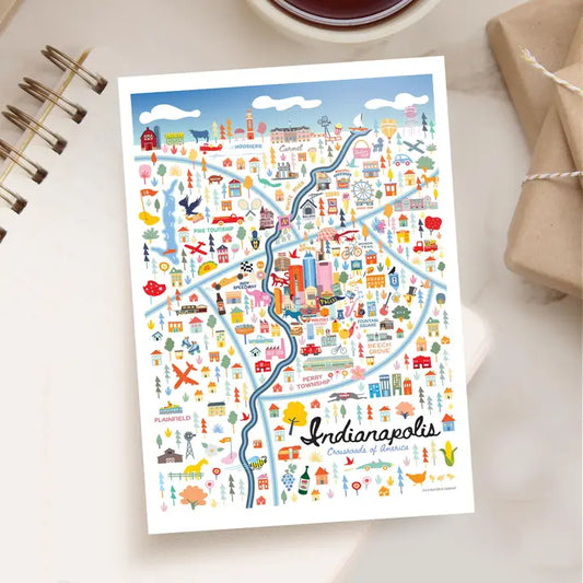 Indianapolis Postcard