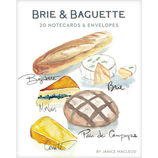 Brie & Baguette Notecards