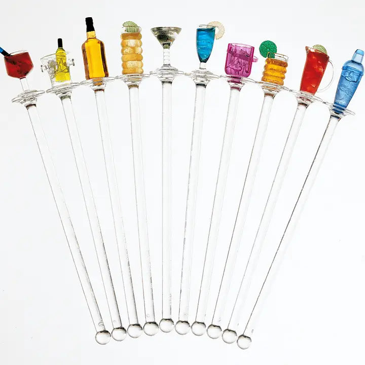 "Happy Hour" Swizzle Sticks