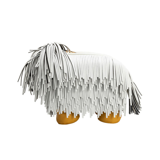 Shaggy Dog Vegan Leather Crossbody Bag