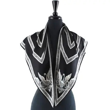 Swan Triangle Lightweight Scarf