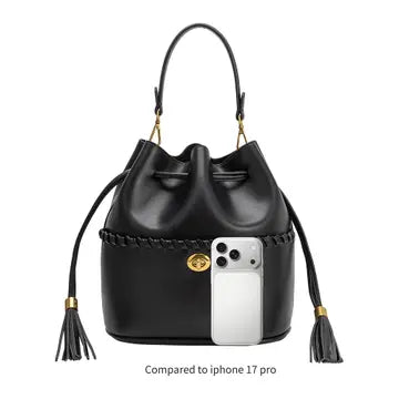 Janae Recycled Vegan Bucket Bag