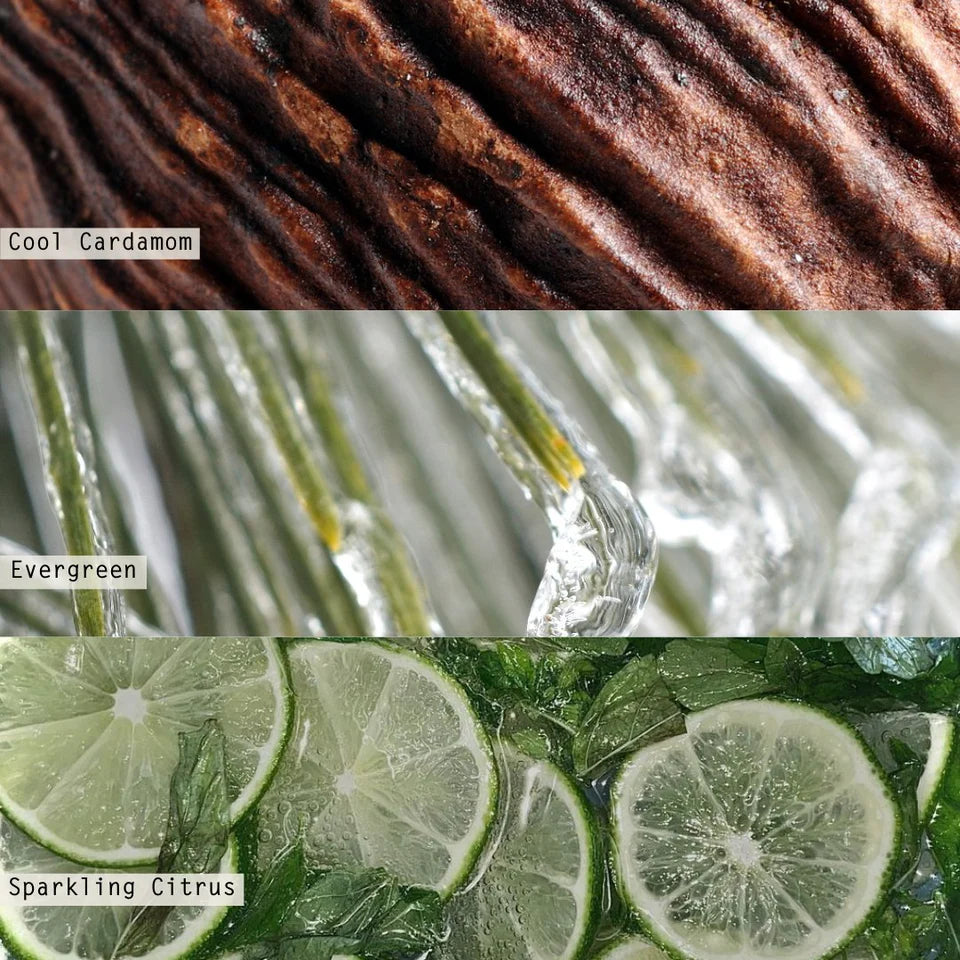 Winter White Large Baltic Glass Candle 31,4 oz