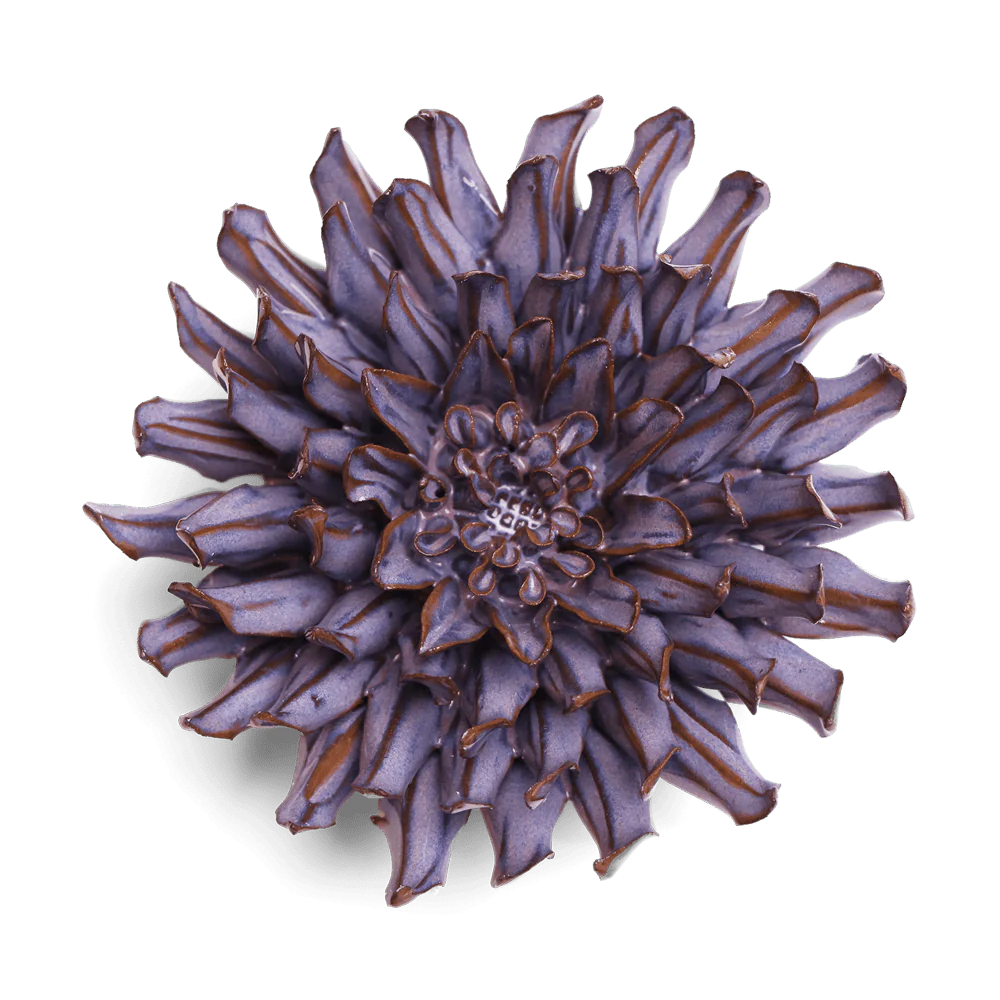 Japan Ceramic Flower Lilac Spider Mum