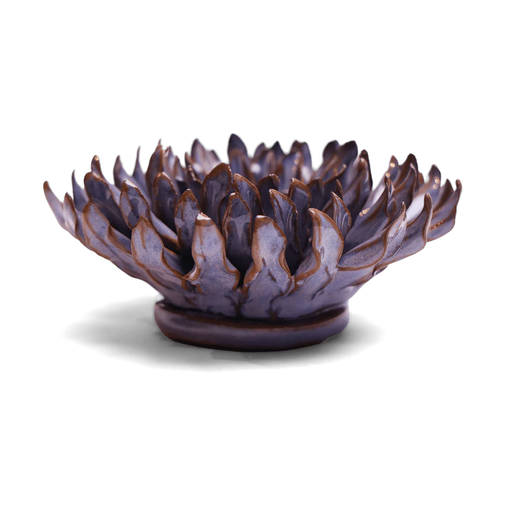 Japan Ceramic Flower Lilac Spider Mum