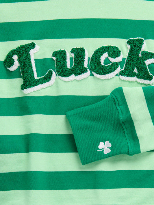 Striped Lucky Sweatshirt