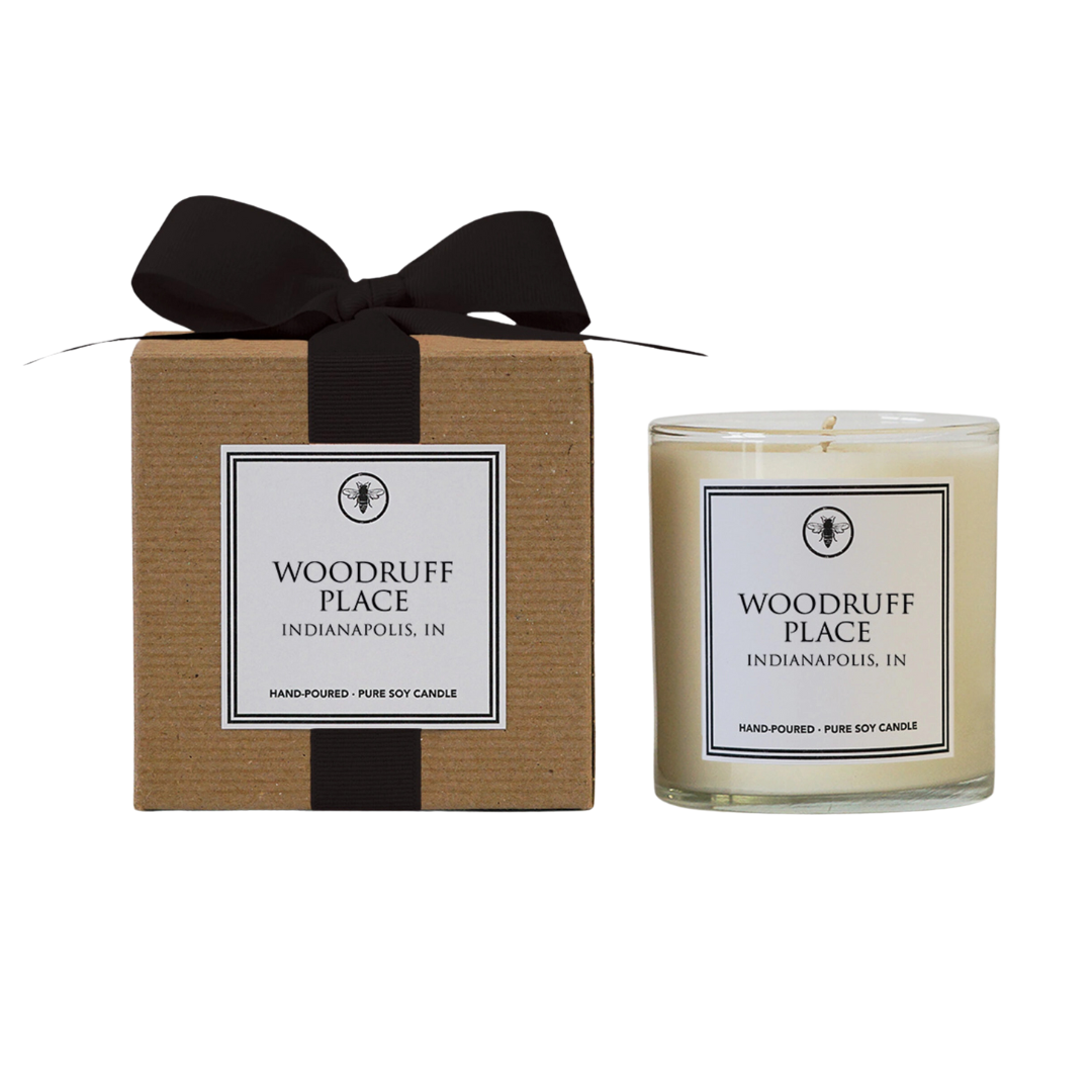 Woodruff Place Neighborhood Candle