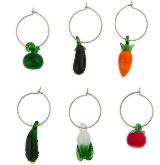 Vegetable Wine Charms