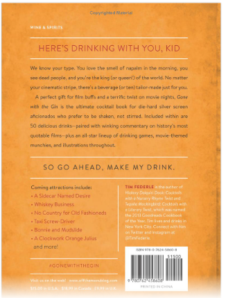 Gone With the Gin Cocktail Recipe Book