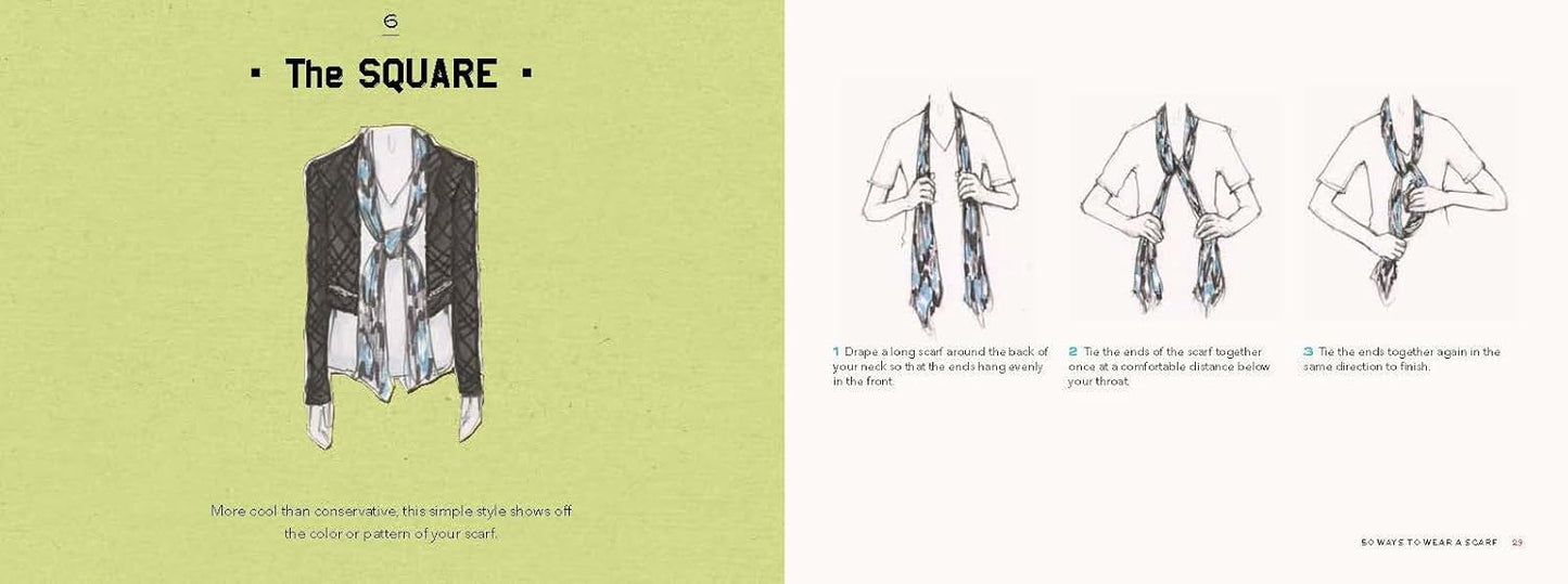 50 Ways to Wear a Scarf Book