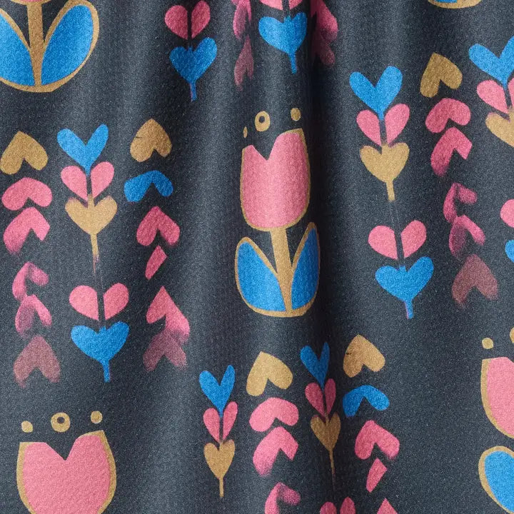 Tulip Patch Tea Towel