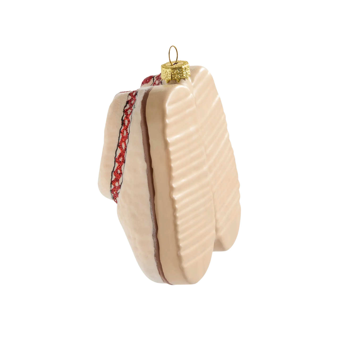 Cozy Fleece Slippers Ornament