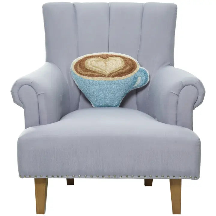 Latte Hook Pillow