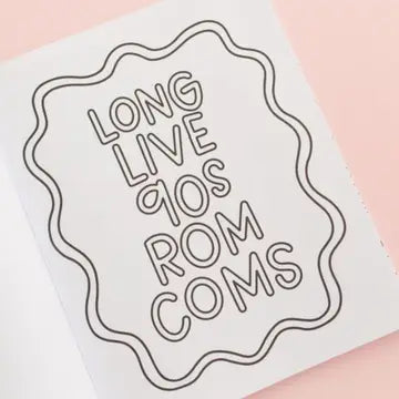 Rom Com Lover Coloring Book