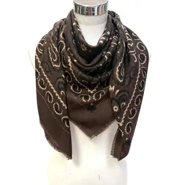 Large Woolen Square Bandana