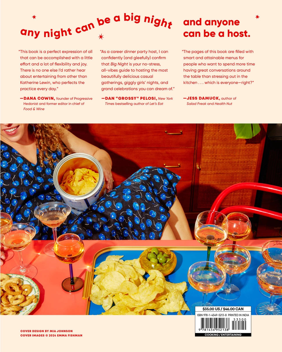 Big Night Cookbook: Dinners, Parties & Dinner Parties