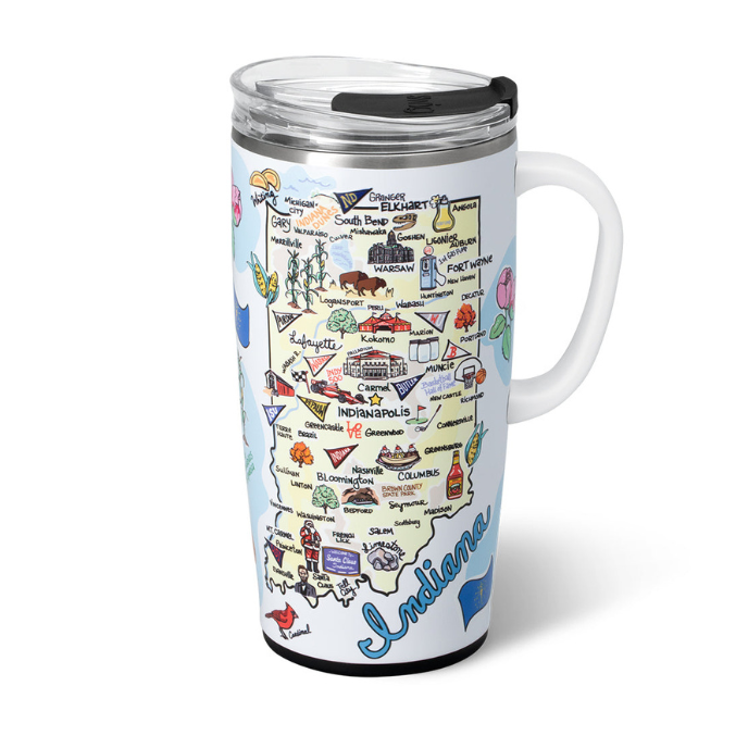 Indiana Travel Mug