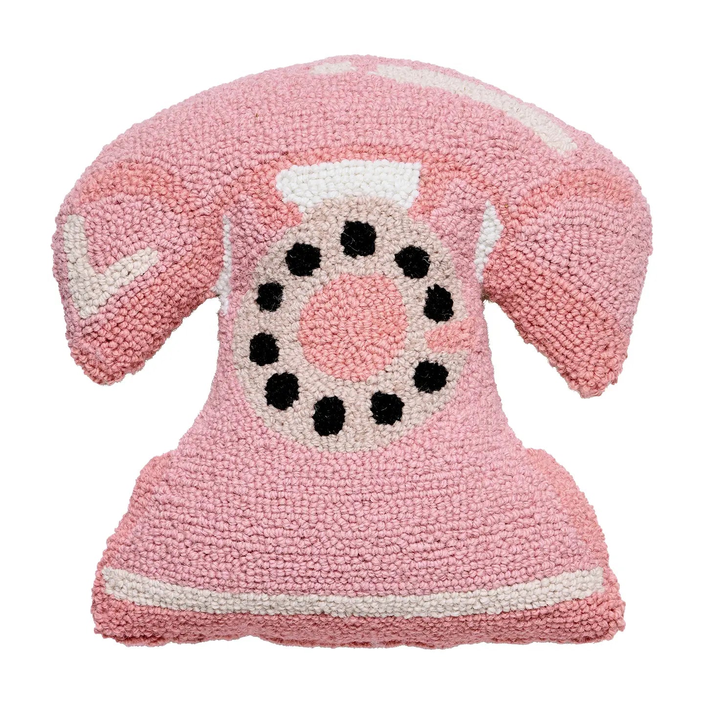 Pink Telephone Hook Pillow