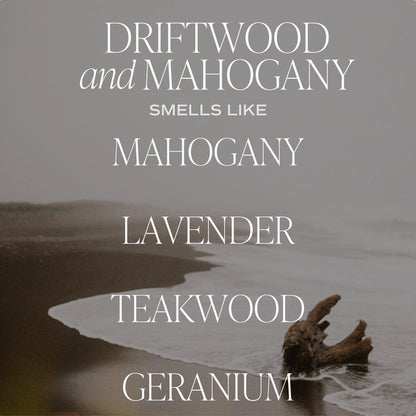 Driftwood & Mahogany Candle