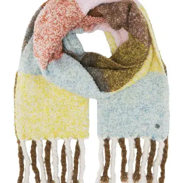 Boucle Colorblock Scarf