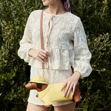 Rain Dog Vegan Leather Crossbody Bag