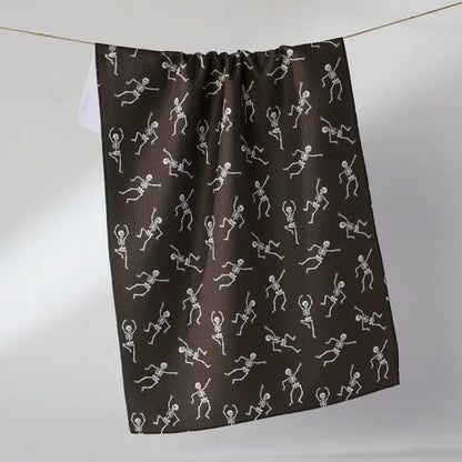 Geometry Bone Jamboree Tea Towel