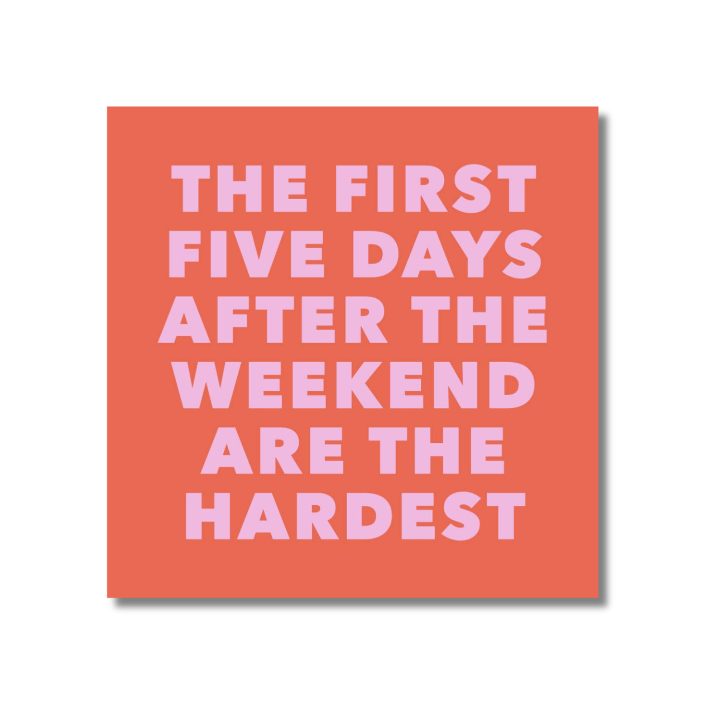 First Five Days Cocktail Napkins