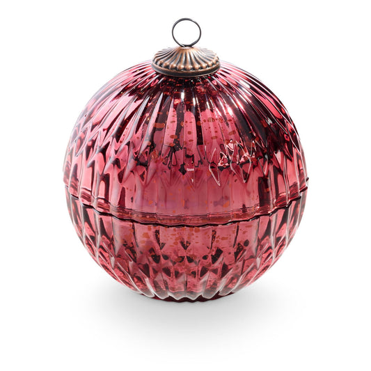Balsam & Cedar Mercury Ornament - Red