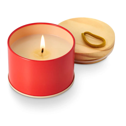 Colorblock Tin Candle: