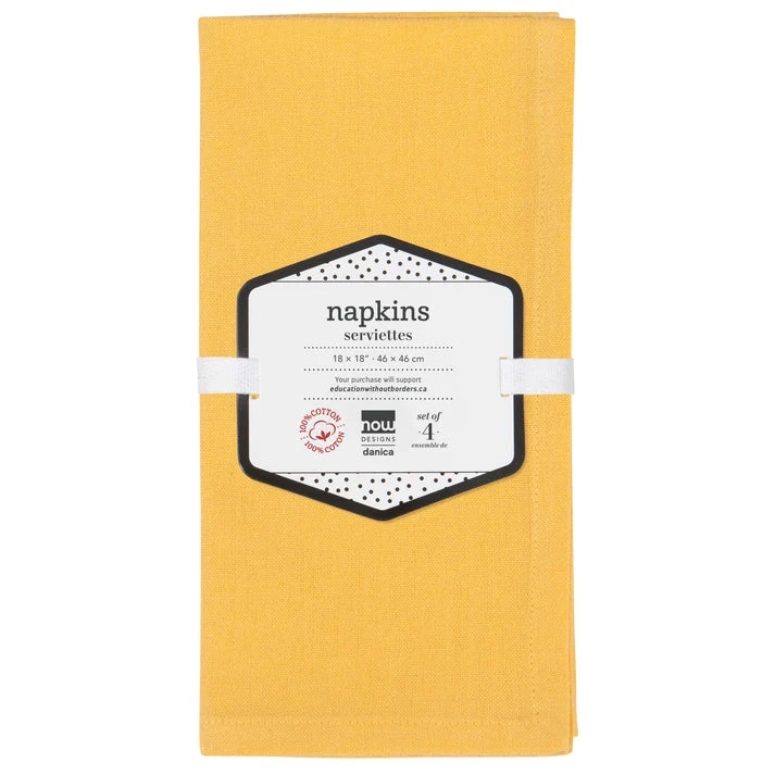 Spectrum Cotton Napkins Set of 4