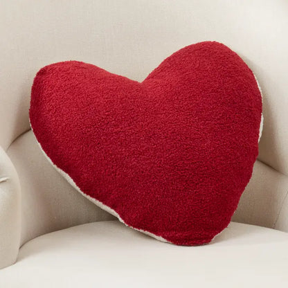 Heart-To-Heart Reversible Throw Pillow
