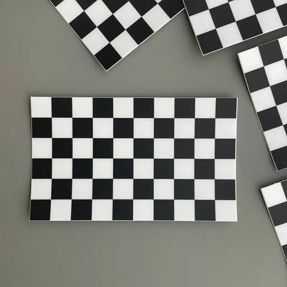 Flags for Good Indianapolis 500 Checkered Flag Sticker