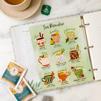 Strawberry Meadow Recipe Binder