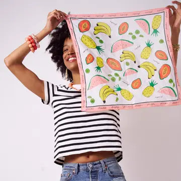 Printed Square Scarves