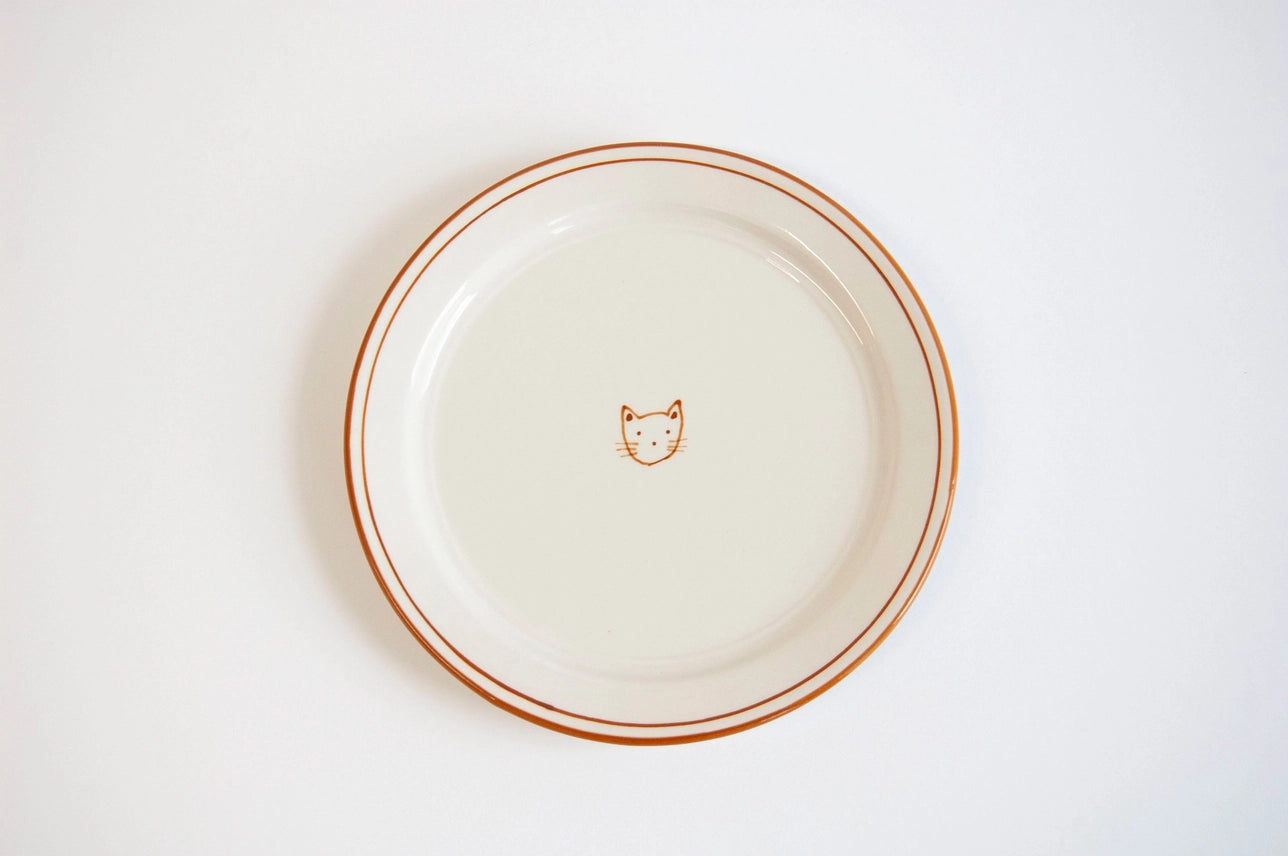 Melrose Cat Salad Plate