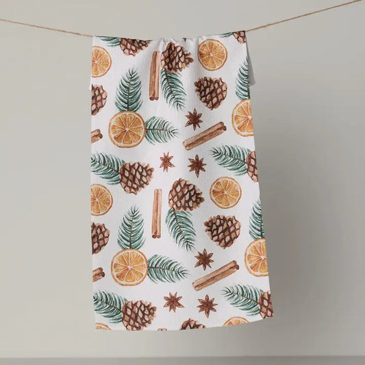 Geometry Simmer Pot Tea Towel