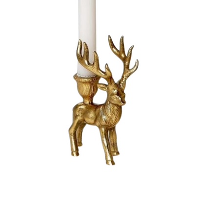 Deer Taper Candle Holder