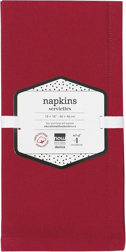 Spectrum Cotton Napkins Set of 4