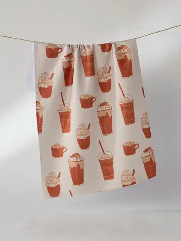 Geometry Spice Season Tea Towel