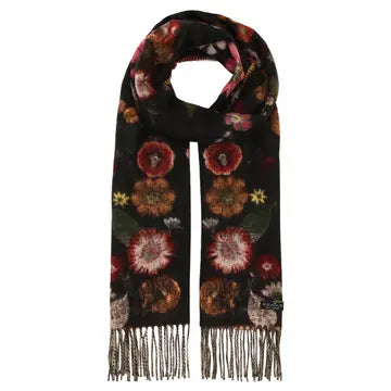 Pressed Floral Cashmink Scarf
