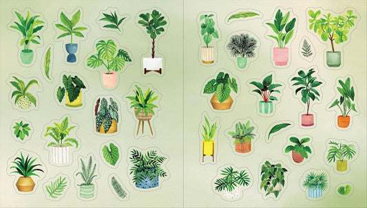 Plant Lover's Sticker Book