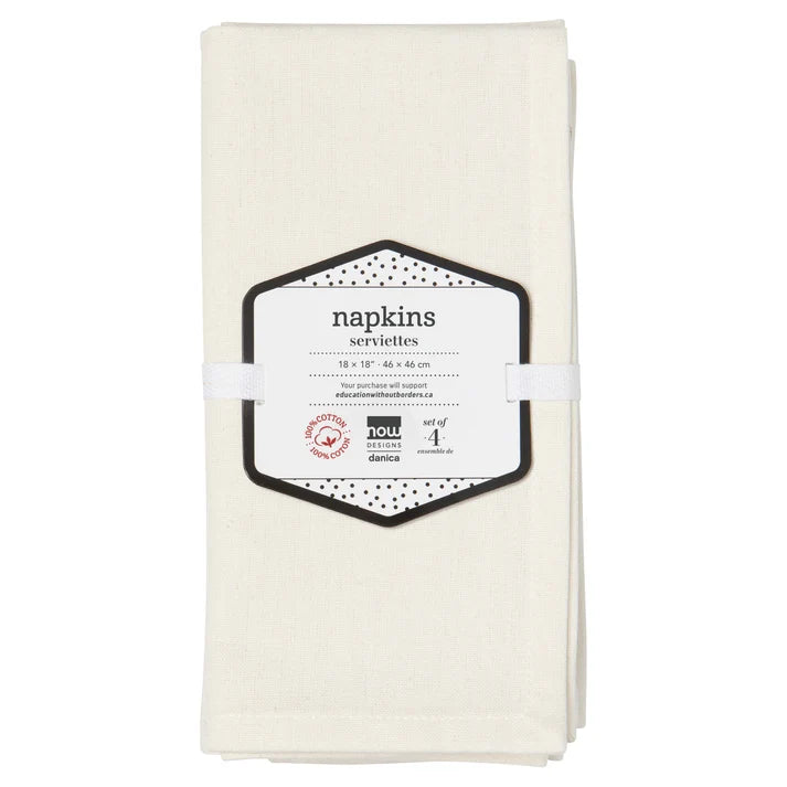 Spectrum Cotton Napkins Set of 4