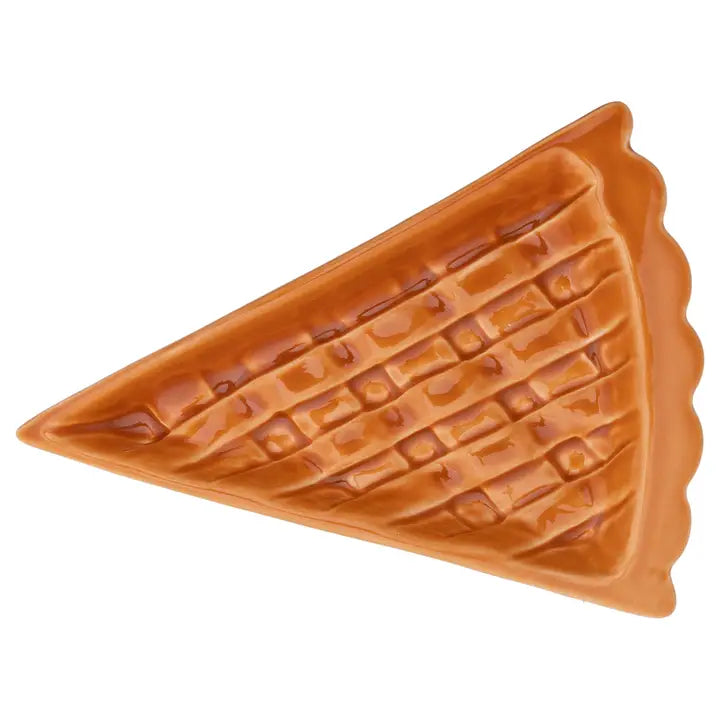 Pumpkin Pie Slice Plate