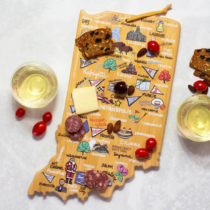 Fish Kiss™ Indiana Cutting Board