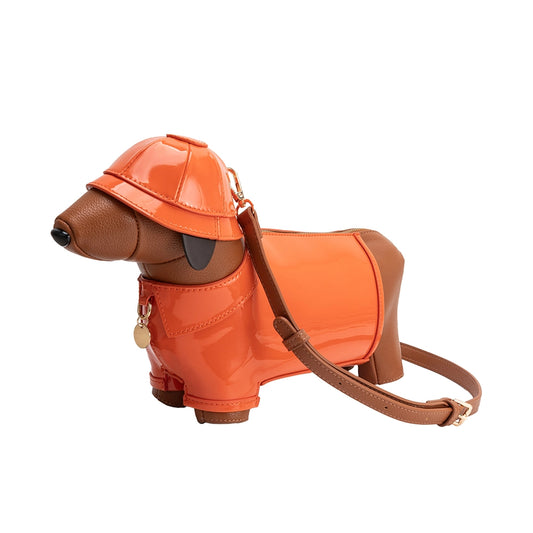 Rain Dog Vegan Leather Crossbody Bag
