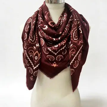 Large Woolen Square Bandana